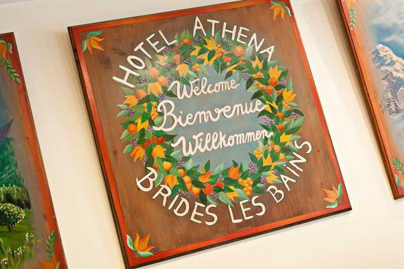 Hotel Athena Brides-les-Bains Buitenkant foto